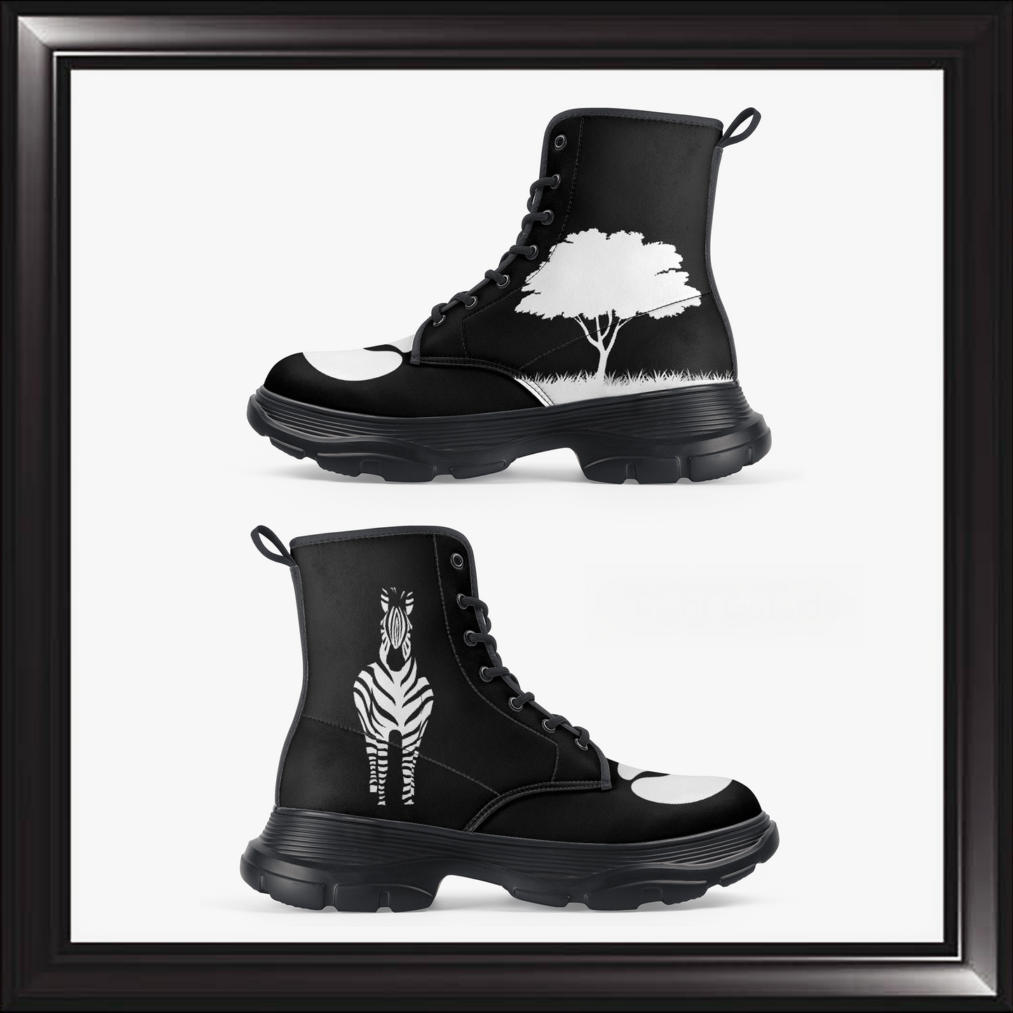 consciousdivision - Plains Zebra Boots