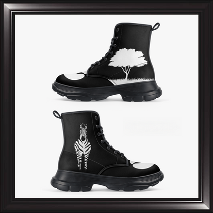 consciousdivision - Plains Zebra Boots