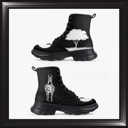 consciousdivision - Plains Zebra Boots