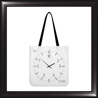 Workout O'Clock Tote Bag